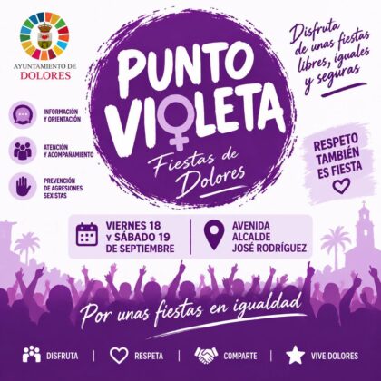 Dolores, evento: Salve y ofrenda floral de dolorenses y devotos de localidades vecinas de la Virgen de los Dolores, dentro de las fiestas patronales en honor a Nuestra Señora de los Dolores