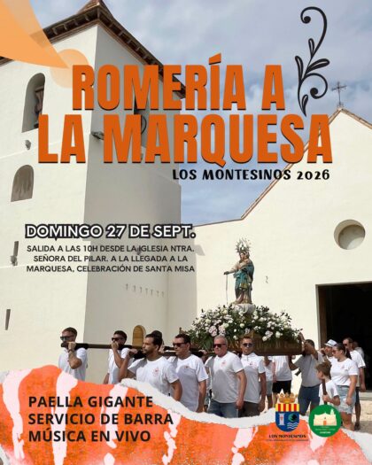 Los Montesinos, evento: Degustación de paella gigante con servicio de barra y música en directo, dentro de los actos de las fiestas patronales en honor a la Virgen del Pilar