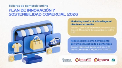 Orihuela, evento 'on line': Talleres gratuitos 'Marketing móvil e IA, cómo llegar al cliente en su bolsillo', organizada por la Cámara de Comercio