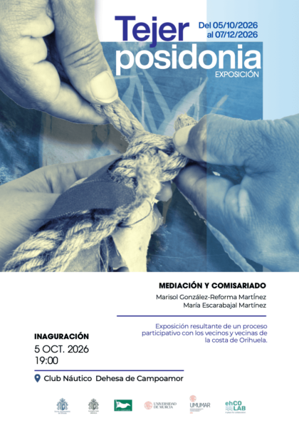 La Concejalía de Costa inaugura una exposición colectiva sobre la posidonia en el Club Náutico de Dehesa de Campoamor