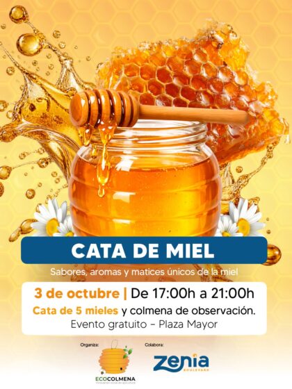 Orihuela Costa, evento: Cata guiada de variedades de mieles, reto de degustación a ciegas y observación de una colmena, dentro de los actos de octubre del Centro Comercial Zenia Boulevard