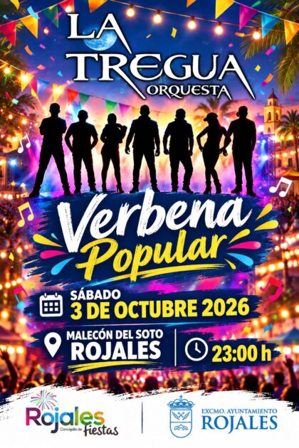 Rojales, evento cultural: Verbena popular con la actuación de la Orquesta 'La tregua', dentro de las fiestas patronales de la Virgen del Rosario